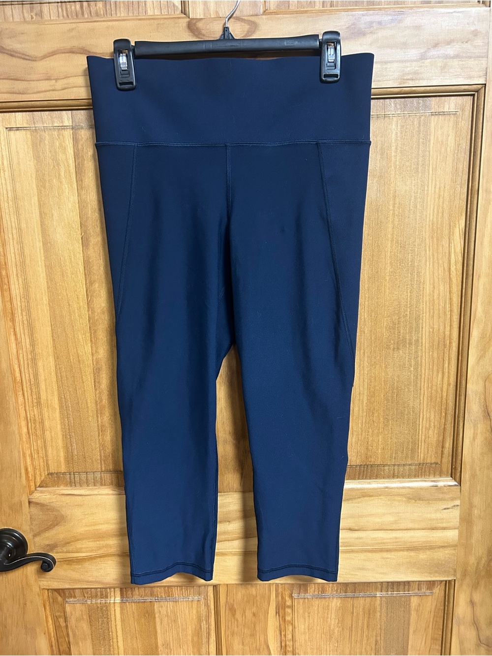 Old Navy Navy High-Waist Capri Leggings for Women